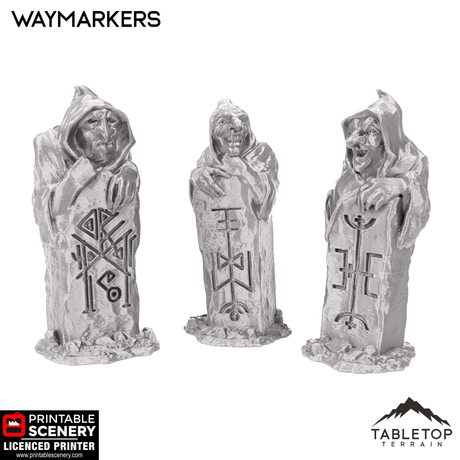 Tabletop Terrain Accessory Hagglethorn Waymarkers - Objective Markers - Hagglethorn Hollow