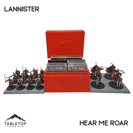 Tabletop Terrain Accessory Lannister / General's Cache ASOIAF Card Storage Organizers