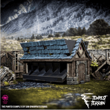 Tabletop Terrain Accessory Rapid Fire Dicebox - Fantasy Cottage