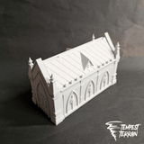 Tabletop Terrain Accessory Rapid Fire Dicebox - Gothic Mausoleum
