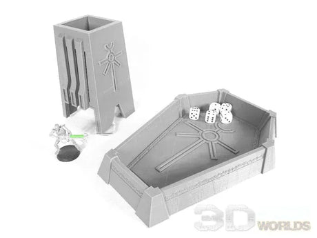 Tabletop Terrain Accessory Slumbering Machines Dice Tower