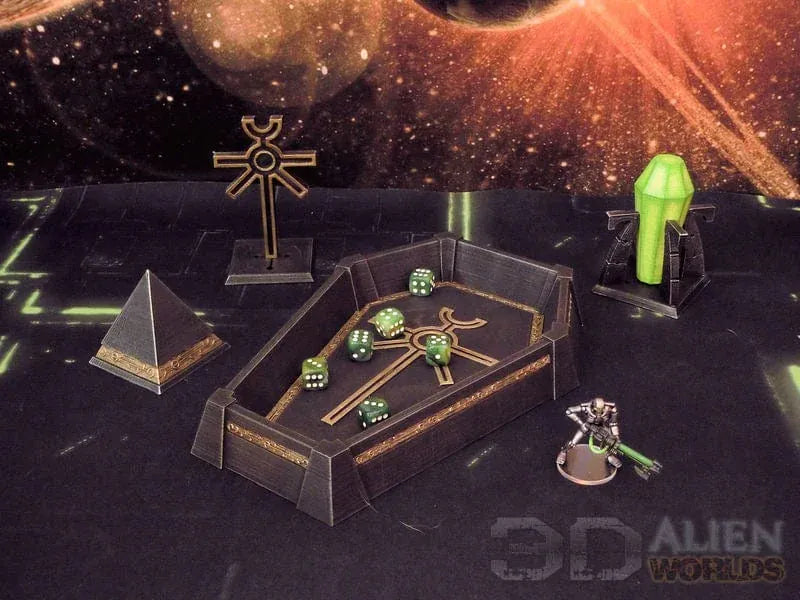 Tabletop Terrain Accessory Slumbering Machines Dice Tower