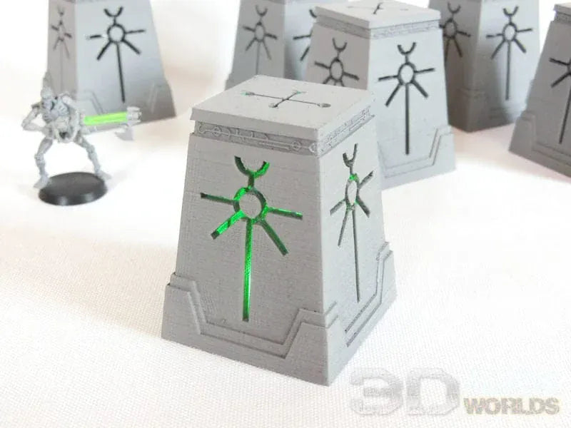 Tabletop Terrain Accessory Slumbering Machines Objective Markers