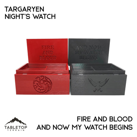 Tabletop Terrain Accessory Targaryen / General's Cache ASOIAF Card Storage Organizers