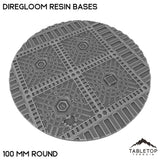 Tabletop Terrain Bases 100 mm / Single Diregloom Resin Bases
