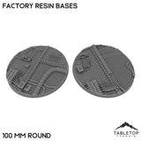 Tabletop Terrain Bases 100 mm / Single Factory Resin Bases