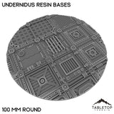 Tabletop Terrain Bases 100 mm / Single Undernidus Resin Bases