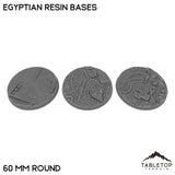 Tabletop Terrain Bases 60 mm / Single Egyptian Resin Bases