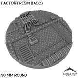 Tabletop Terrain Bases 90 mm / Single Factory Resin Bases