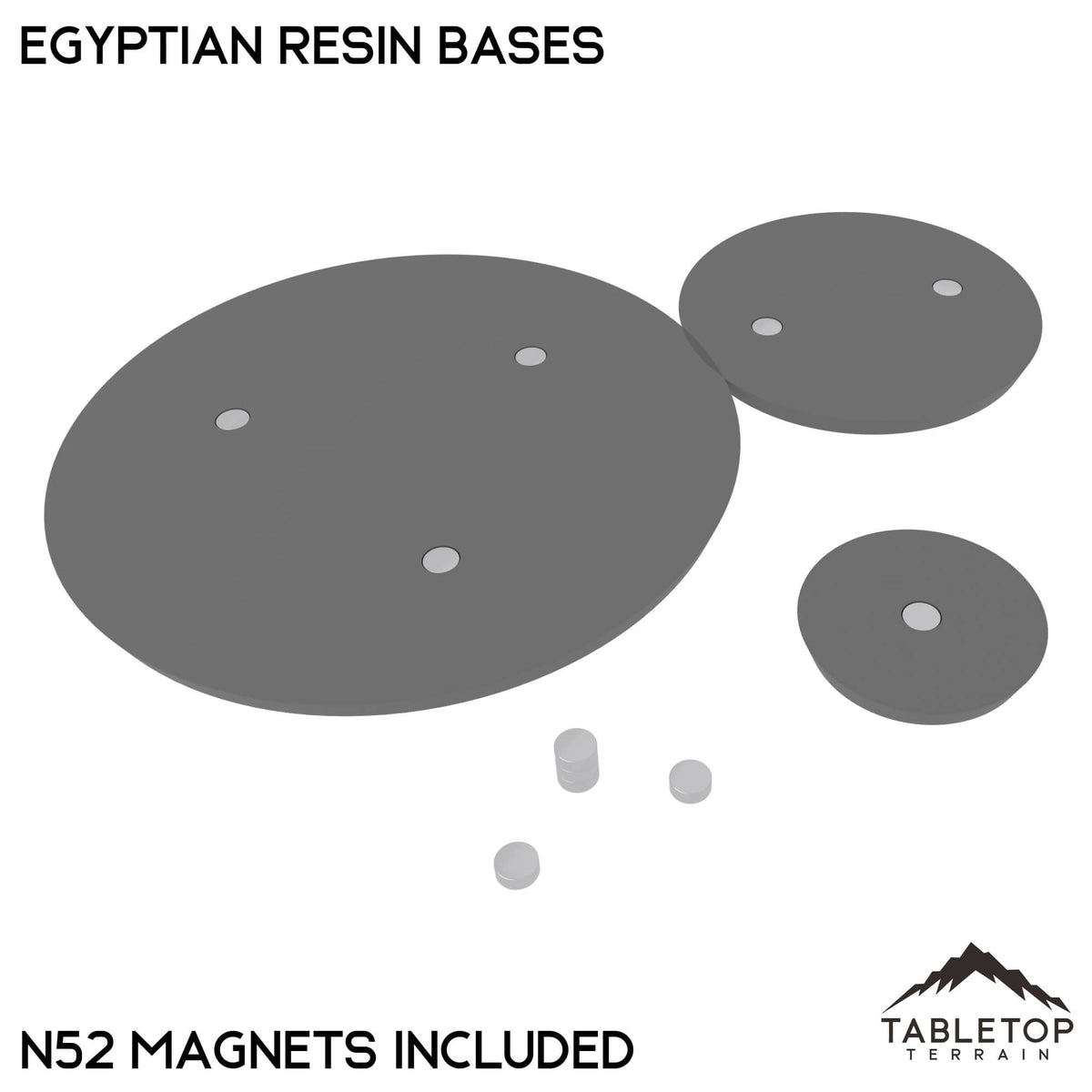 Tabletop Terrain Bases Egyptian Resin Bases