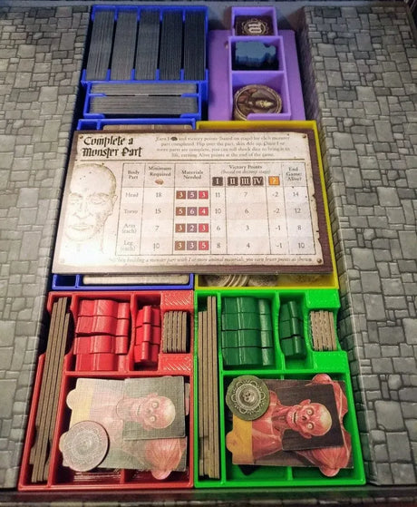 Tabletop Terrain Board Game Insert Abomination Board Game Insert / Organizer