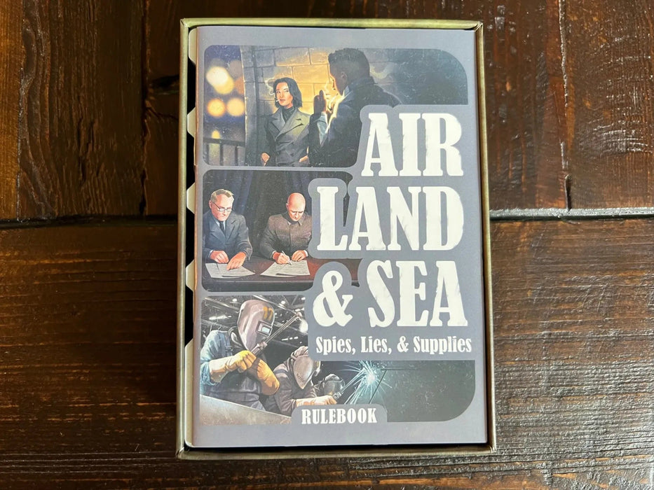 Tabletop Terrain Board Game Insert Air, Land, & Sea with Spies Expansion Board Game Insert / Organizer