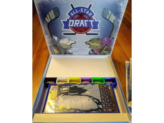 Tabletop Terrain Board Game Insert All-Star Draft Board Game Insert / Organizer