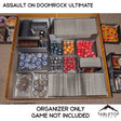 Tabletop Terrain Board Game Insert Assault on Doomrock Ultimate Edition Board Game Insert / Organizer