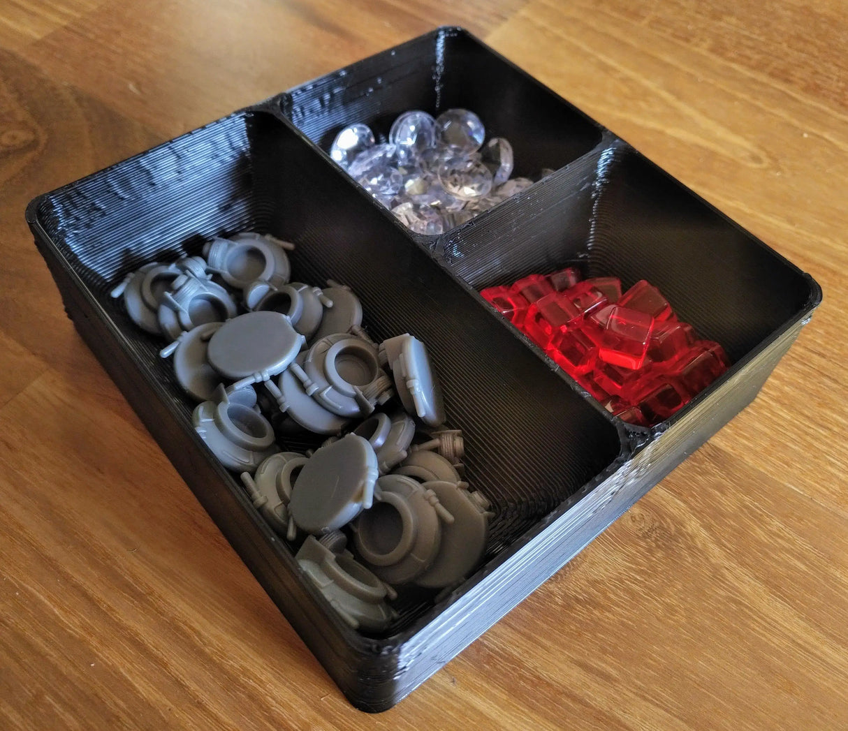 Tabletop Terrain Board Game Insert Black Angel Game Insert / Organizer