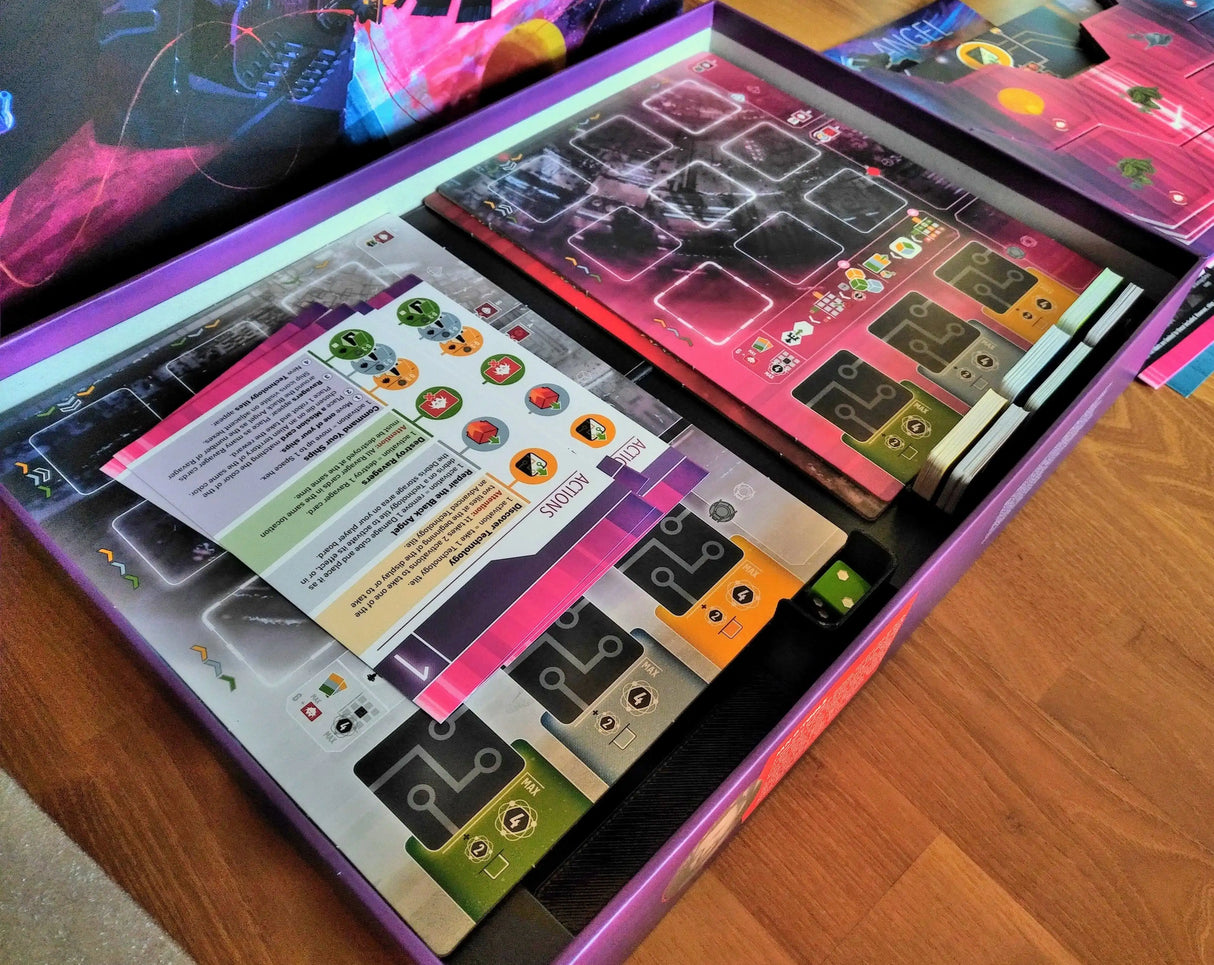 Tabletop Terrain Board Game Insert Black Angel Game Insert / Organizer