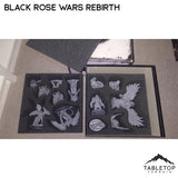 Tabletop Terrain Board Game Insert Black Rose Wars and Rebirth Board Game Insert / Organizer