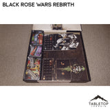 Tabletop Terrain Board Game Insert Black Rose Wars and Rebirth Board Game Insert / Organizer