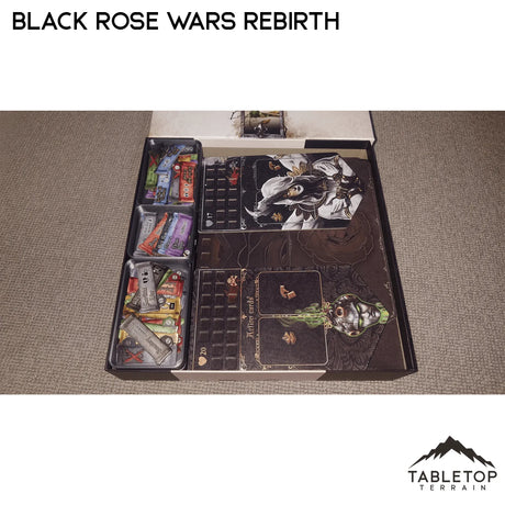 Tabletop Terrain Board Game Insert Black Rose Wars and Rebirth Board Game Insert / Organizer