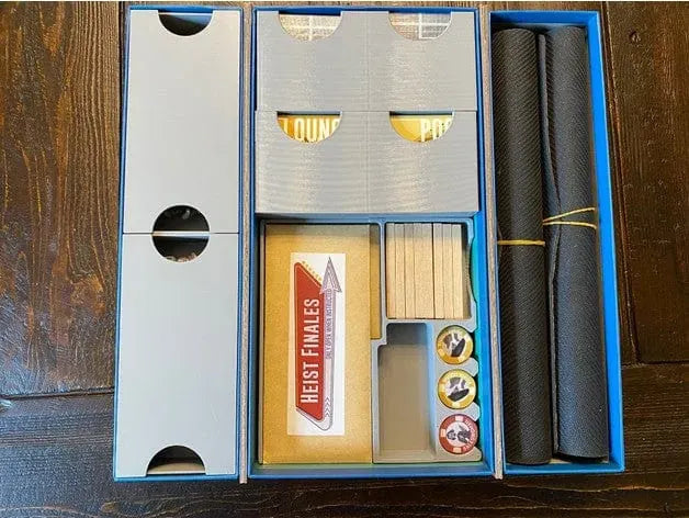 Tabletop Terrain Board Game Insert Burgle Bros 2 Board Game Insert / Organizer