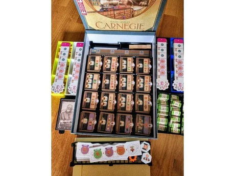 Tabletop Terrain Board Game Insert Carnegie + Expansion Board Game Insert / Organizer