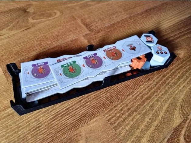 Tabletop Terrain Board Game Insert Carnegie + Expansion Board Game Insert / Organizer