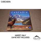 Tabletop Terrain Board Game Insert Cascadia and Landmarks Board Game Insert / Organizer