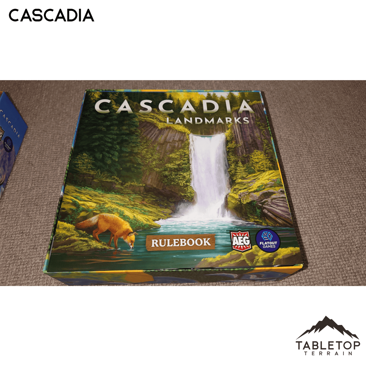 Tabletop Terrain Board Game Insert Cascadia and Landmarks Board Game Insert / Organizer