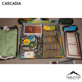 Tabletop Terrain Board Game Insert Cascadia and Landmarks Board Game Insert / Organizer