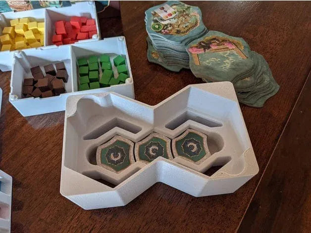 Tabletop Terrain Board Game Insert Century All in One Board Game Insert / Organizer