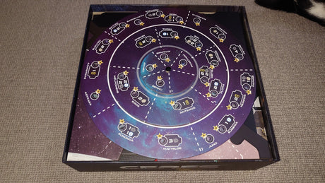Tabletop Terrain Board Game Insert Ceres with Mars Contracts and Comets Board Game Insert / Organizer