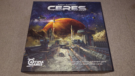 Tabletop Terrain Board Game Insert Ceres with Mars Contracts and Comets Board Game Insert / Organizer