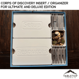 Tabletop Terrain Board Game Insert Corps of Discovery Insert / Organizer for Ultimate and Deluxe Edition