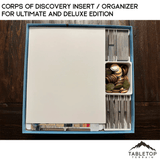 Tabletop Terrain Board Game Insert Corps of Discovery Insert / Organizer for Ultimate and Deluxe Edition