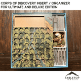 Tabletop Terrain Board Game Insert Corps of Discovery Insert / Organizer for Ultimate and Deluxe Edition