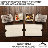 Tabletop Terrain Board Game Insert Corps of Discovery Insert / Organizer for Ultimate and Deluxe Edition
