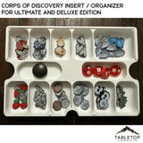 Tabletop Terrain Board Game Insert Corps of Discovery Insert / Organizer for Ultimate and Deluxe Edition