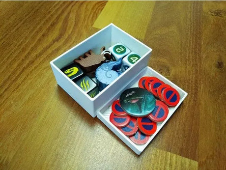 Tabletop Terrain Board Game Insert Dinogenics with Controlled Chaos Board Game Insert / Organizer