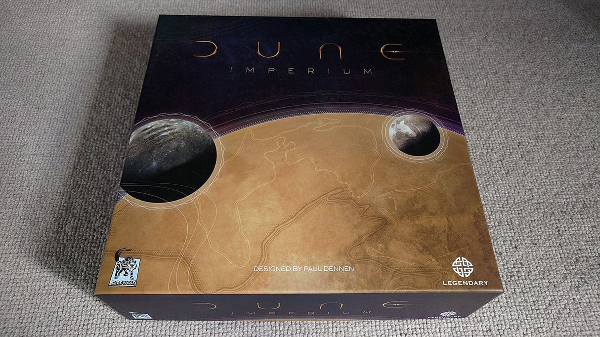 Tabletop Terrain Board Game Insert Dune: Imperium with Rise of Ix and Immortality expansions Board Game Insert / Organizer