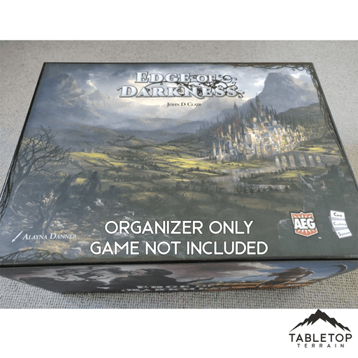 Tabletop Terrain Board Game Insert Edge of Darkness with Expansions Board Game Insert / Organizer