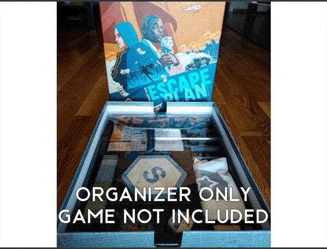 Tabletop Terrain Board Game Insert Escape Plan Board Game Insert / Organizer