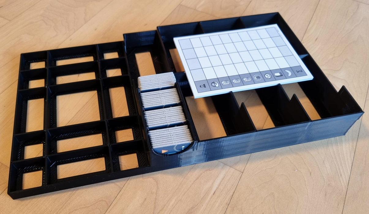 Tabletop Terrain Board Game Insert Evacuation Board Game Insert / Organizer