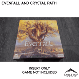 Tabletop Terrain Board Game Insert Evenfall and Crystal Path Board Game Insert / Organizer