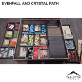 Tabletop Terrain Board Game Insert Evenfall and Crystal Path Board Game Insert / Organizer