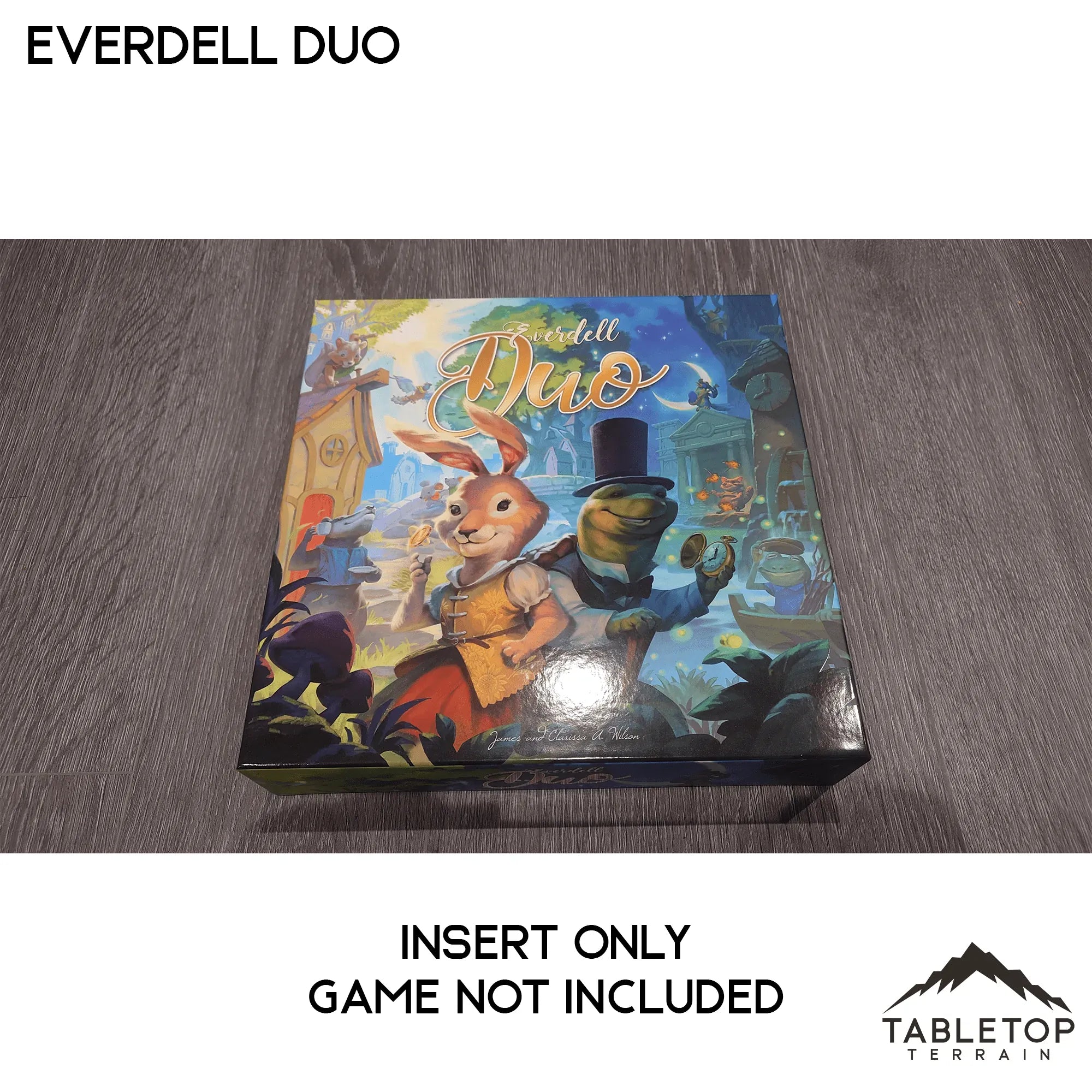 everdell duo card sleeves Everdell Duo Board Game Insert / Organizer