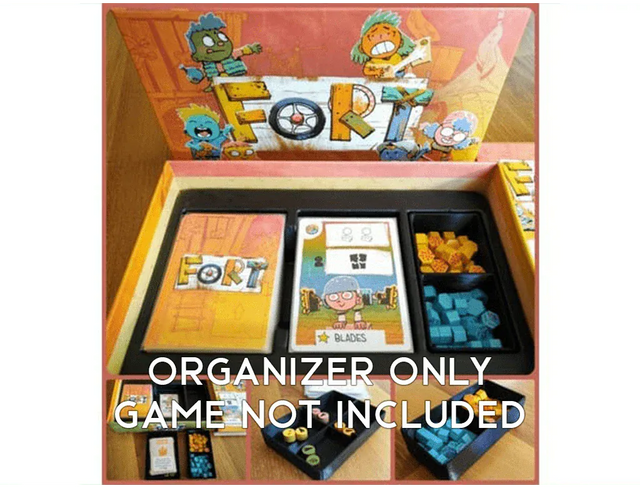 Tabletop Terrain Board Game Insert Fort Board Game Insert / Organizer