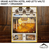 Tabletop Terrain Board Game Insert Grand Austria Hotel and Let's Waltz Insert / Organizer - Holds Meeple Source Food