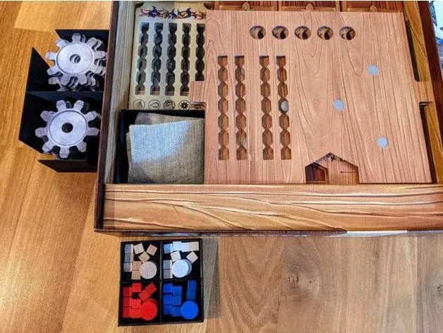 Tabletop Terrain Board Game Insert Gutenberg Board Game Insert / Organizer