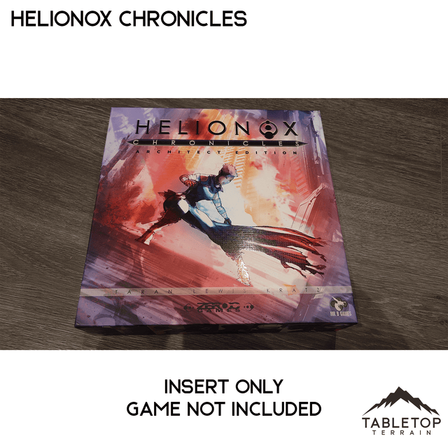 Tabletop Terrain Board Game Insert Helionox: Chronicles Board Game Insert / Organizer