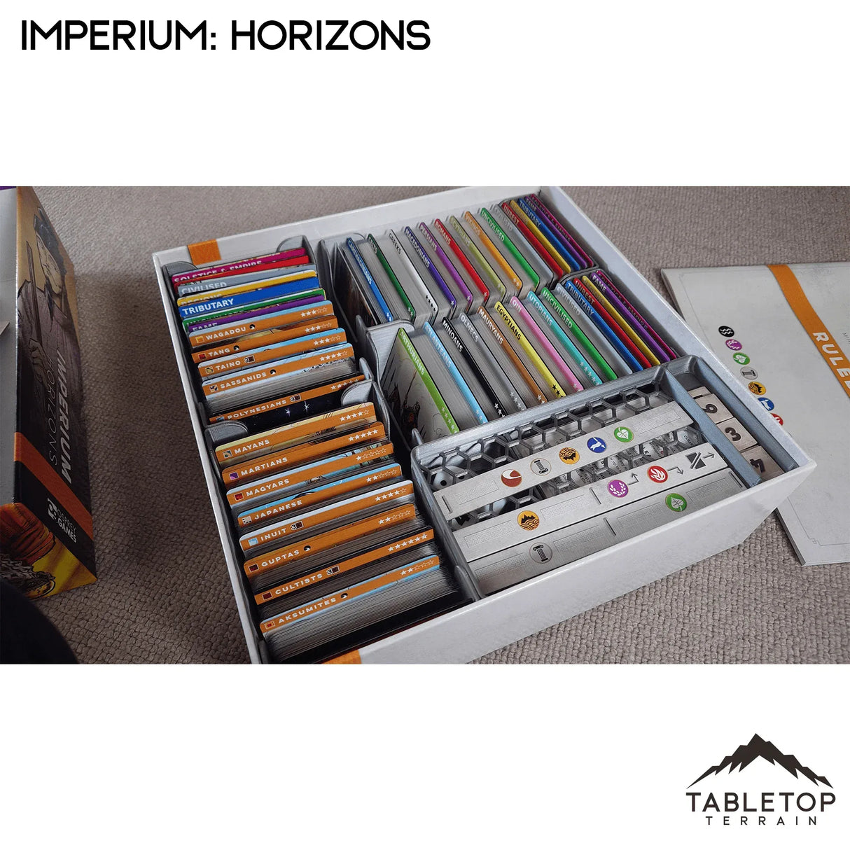 Tabletop Terrain Board Game Insert Imperium: Horizons Board Game Insert / Organizer